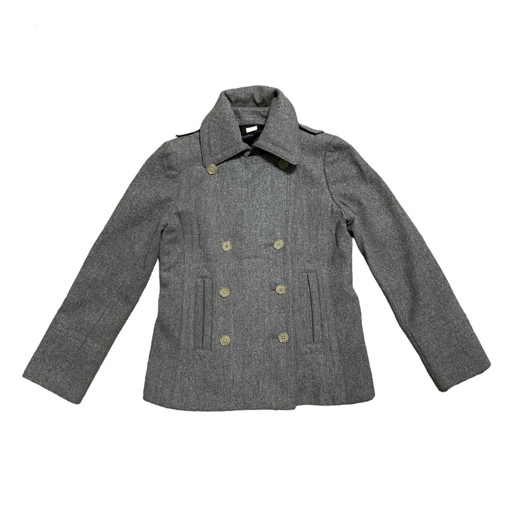 J. Crew Factory Double Breasted Wool Pea Coat